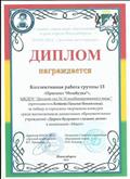 Диплом за победу в городском конкурсе "Дорога будущего глазами детей". 2014 г. Диплом за победу в городском конкурсе "Дорога будущего глазами детей". 2014 г.